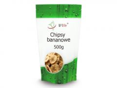 Chipsy bananowe 500g VIVIO