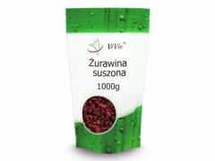 Żurawina suszona cięta 1000g